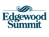 Edgewood Summit blue logo and white background