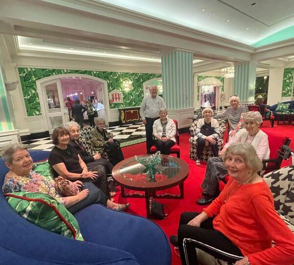 Residents during the Greenbrier trip